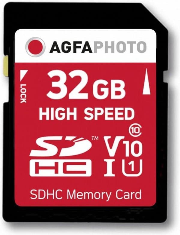 AgfaPhoto SDHC-kort 32GB Klasse 10 / UHS I