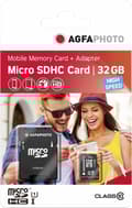 Miniatyrbillede 3 af 3: AgfaPhoto 32GB Micro SDHC Class 10 32GB Micro SDHC Class 10 Flash Memory