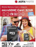 Miniatyrbillede 2 af 3: AgfaPhoto 32GB Micro SDHC Class 10 32GB Micro SDHC Class 10 Flash Memory