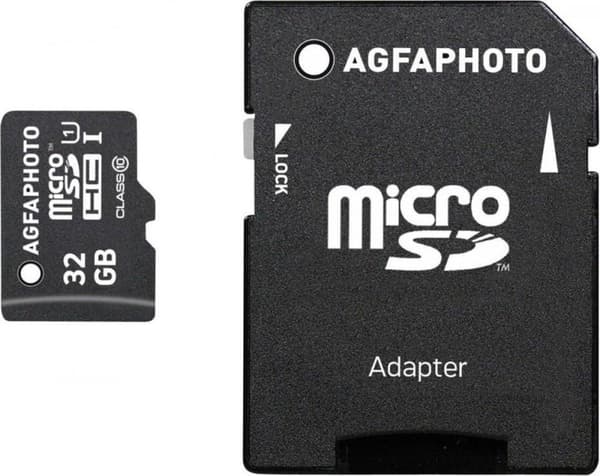 AgfaPhoto 32GB Micro SDHC Class 10 32GB Micro SDHC Class 10 Flash Memory