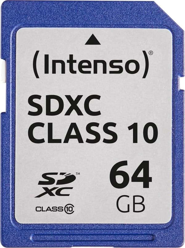 Intenso flashminnen SDXC 64GB Class 10