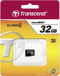 Miniatyrbillede 3 af 5: Transcend MicroSDHC-kort - 32 GB