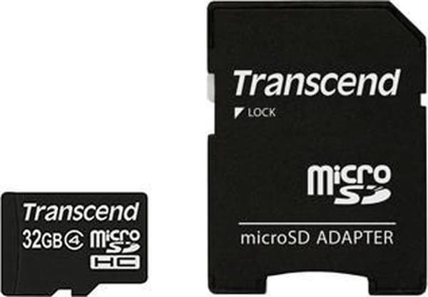 Transcend MicroSDHC-kort - 32 GB