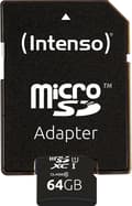 Miniatyrbild 5 av 11: Intenso 64GB Micro SDXC 64GB Micro SDXC UHS Class 10 flashminne