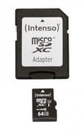 Miniatyrbild 9 av 11: Intenso 64GB Micro SDXC 64GB Micro SDXC UHS Class 10 flashminne