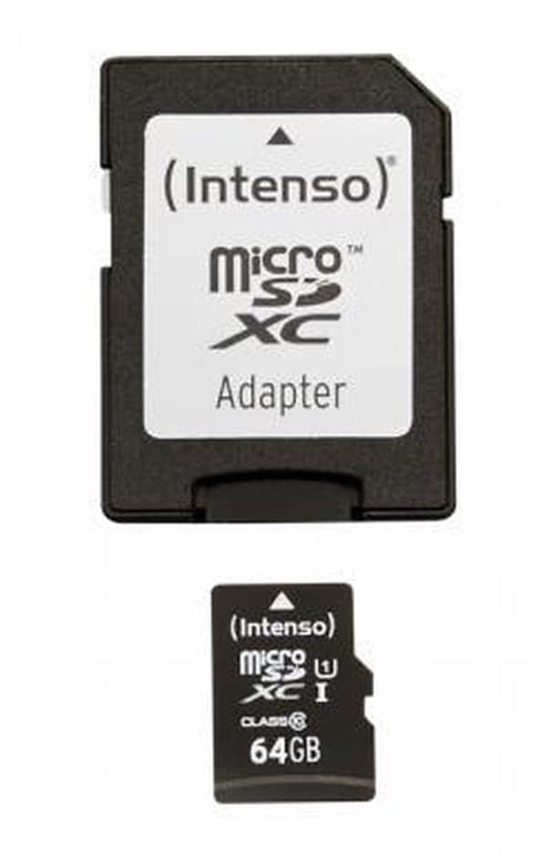 Intenso 64GB Micro SDXC 64GB Micro SDXC UHS Class 10 flashminne