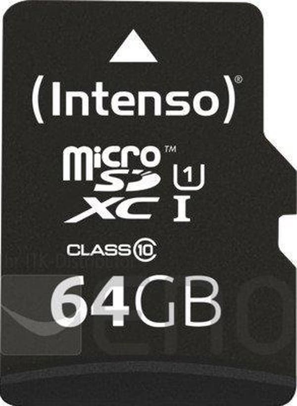 Intenso 64GB Micro SDXC 64GB Micro SDXC UHS Class 10 flashminne