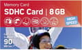 Miniatyrbild 3 av 3: AgfaPhoto SDHC-kort 8GB Klass 10 / High Speed ​​​​/ MLC