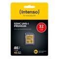 Miniatyrbild 2 av 5: Intenso SDHC-kort 32GB Klass 10 UHS-I 3421480