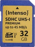 Miniatyrbild 1 av 5: Intenso SDHC-kort 32GB Klass 10 UHS-I 3421480