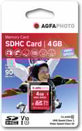 Miniatyrbillede 1 af 4: AgfaPhoto SDHC-kort 4GB High Speed ​​​​UHS I