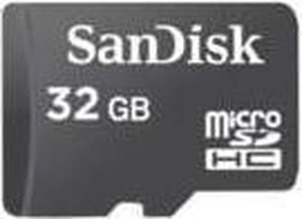 Sandisk Micro SD-kort 32 GB + SD-adapter