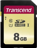 Miniatyrbillede 1 af 8: Transcend 500S - Flash-hukommelseskort - 8 GB - UHS-I U1 / Class10 - SDHC UHS-I