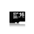 Miniatyrbillede 1 af 4: SILICON POWER - Flash-hukommelseskort (microSDHC/SD-adapter inkluderet) - 16GB - Klasse 10 - microSDHC (SP016GBSTH010V10-SP)