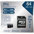 Pikkukuva 5 / 8: Verbatim Micro SDXC Pro 64GB Class 10 UHS-I sis. sovittimen