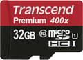 Miniatyrbild 3 av 3: Transcend Premium UHS-I Micro SD-kort 32GB (300x)