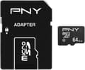 Miniatyrbillede 2 af 3: PNY Performance Plus Flash-hukommelse 64 GB MicroSDXC Class 10