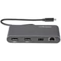 Miniatyrbild 4 av 6: StarTech.com TB3DKM2DPL Notebook Dock & Port Replicator Kabelansluten Thunderbolt 3 Grå
