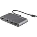 Miniatyrbild 2 av 6: StarTech.com TB3DKM2DPL Notebook Dock & Port Replicator Kabelansluten Thunderbolt 3 Grå