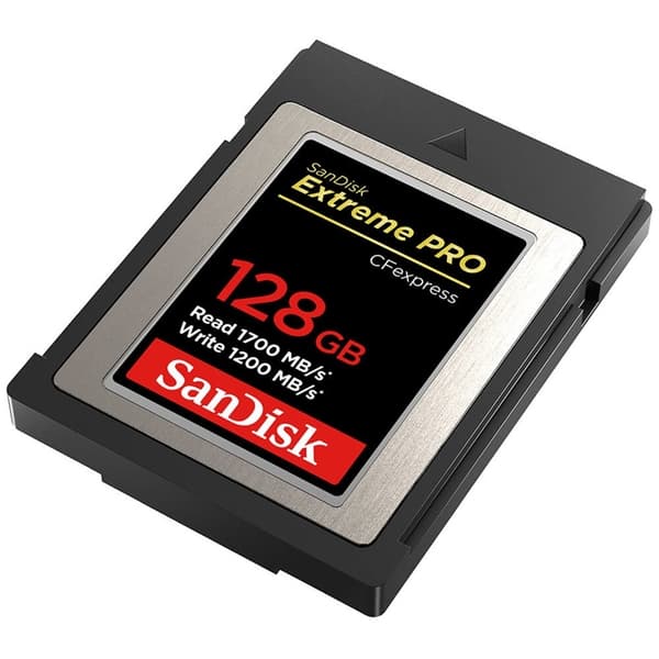 Sandisk Minneskort Cfexpress Extreme Pro 128Gb Sdcfe 1700Mb/S 1200Mb/S