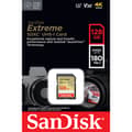 Miniatyrbild 5 av 5: SanDisk SDXC Extreme 128GB 180MB/s UHS-I C10 V30 U3