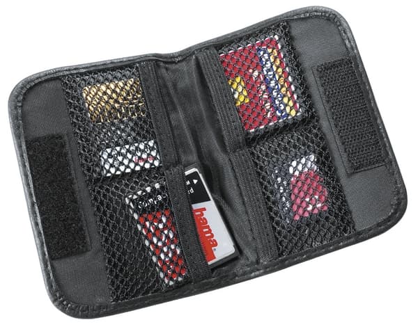Hama Minneskortsväska Svart Universal S