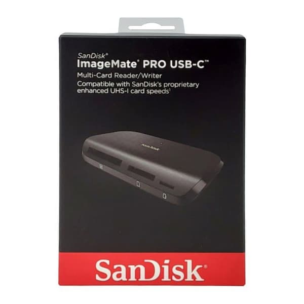 Multikorts läsare/skrivare - SanDisk - ImageMate PRO - USB-C - 312 Mo/s - Kompatibel med Windows/Mac