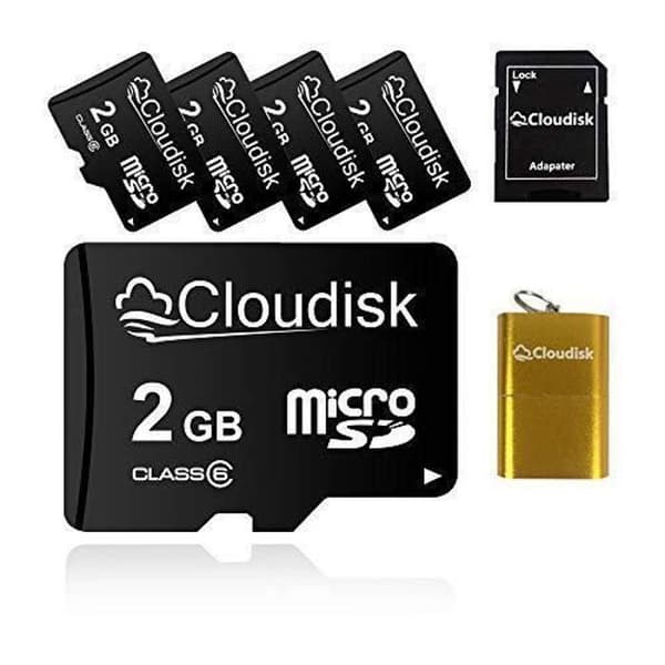 2GB Class4 Micro SD-minneskort - Partihandel x5