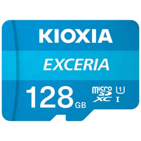 Micro-SD Minneskort med Adapter Kioxia Exceria UHS-I Klass 10 Blå - 32 GB