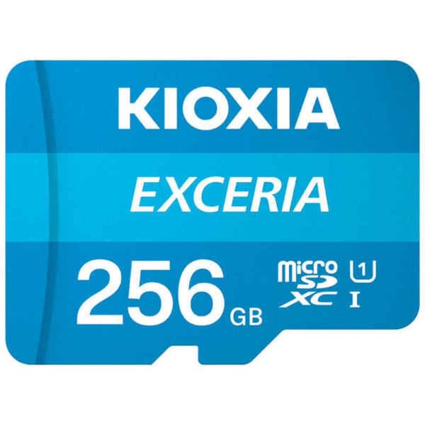 Micro-SD Minneskort med Adapter Kioxia Exceria UHS-I Klass 10 Blå - 32 GB