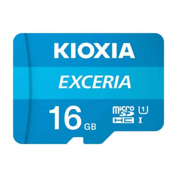 Micro-SD Minneskort med Adapter Kioxia Exceria UHS-I Klass 10 Blå - 32 GB