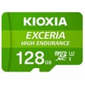 Miniatyrbild 3 av 4: Micro-SD Minneskort med Adapter Kioxia Exceria High Endurance Klass 10 UHS-I U3 Grön - 256 GB