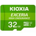 Miniatyrbild 1 av 4: Micro-SD Minneskort med Adapter Kioxia Exceria High Endurance Klass 10 UHS-I U3 Grön - 256 GB