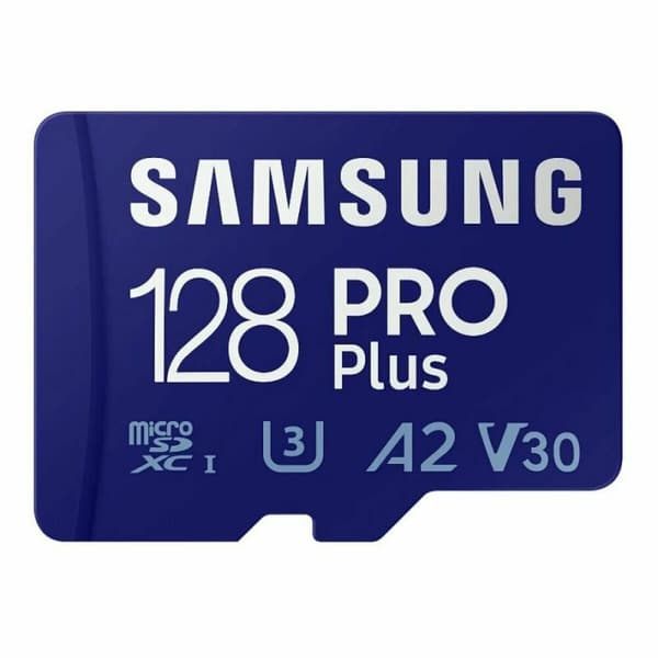 Mikro-SD Minnekort med Adapter Samsung PRO PLUS MB-MD128KA 128 GB UHS-I 160 MB/s