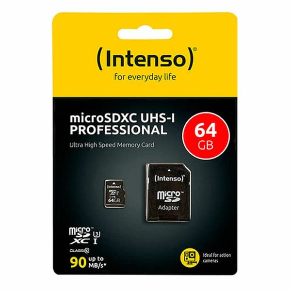 Micro-SD kort INTENSO SDXC 64GB