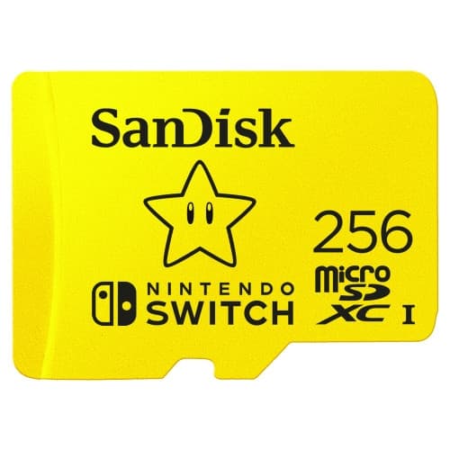 MicroSDXC Nintendo Switch 256GB UHS-I,100/90