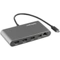 Miniatyrbillede 4 af 7: StarTech.com Thunderbolt 3 Mini Dock, Bærbar Dual Monitor Docking Station med HDMI 4K 60Hz, 2x USB-A Hub (USB 3.0/2.0), GbE, 28 cm kabel, TB3 Multipor