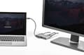 Miniatyrbillede 6 af 7: StarTech.com Thunderbolt 3 Mini Dock, Bærbar Dual Monitor Docking Station med HDMI 4K 60Hz, 2x USB-A Hub (USB 3.0/2.0), GbE, 28 cm kabel, TB3 Multipor
