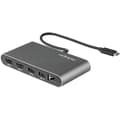 Miniatyrbillede 1 af 7: StarTech.com Thunderbolt 3 Mini Dock, Bærbar Dual Monitor Docking Station med HDMI 4K 60Hz, 2x USB-A Hub (USB 3.0/2.0), GbE, 28 cm kabel, TB3 Multipor