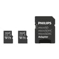 Miniatyrbillede 2 af 3: Philips MicroSDXC 2-Pack 64GB Klasse 10 UHS-I U1 inkl. Adapter (PHMSDA64GUHSIU1P2)