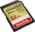 Miniatyrbild 4 av 5: WESTERN DIGITAL EXTREME PLUS 32GB SDHC-MINNESKORT 100MB/S 60MB/S UHS-I-KLASS (SDSDXWT-032G-GNCIN)