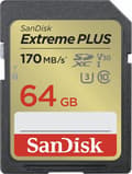 Miniatyrbild 1 av 5: WESTERN DIGITAL EXTREME PLUS 32GB SDHC-MINNESKORT 100MB/S 60MB/S UHS-I-KLASS (SDSDXWT-032G-GNCIN)