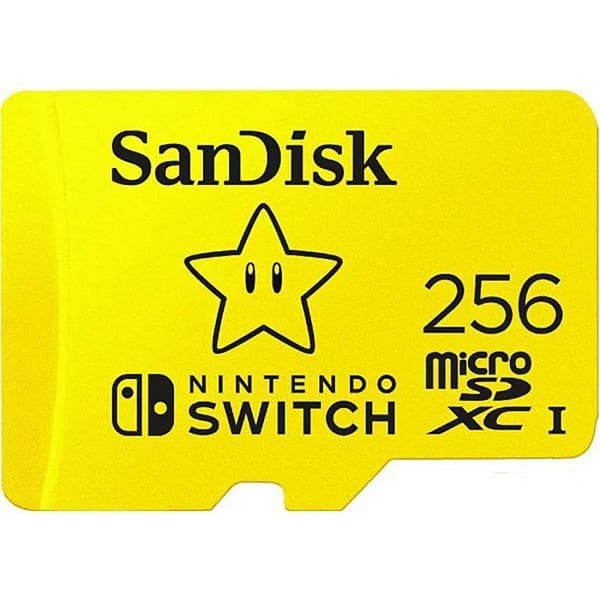SANDISK Extreme 256GB microSDXC minneskort för Nintendo Switch - V30/U3/C10/R100/W90