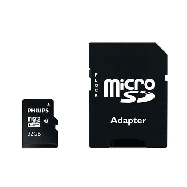 Micro SDHC-kort - PHILIPS - Klass 10 - 32GB