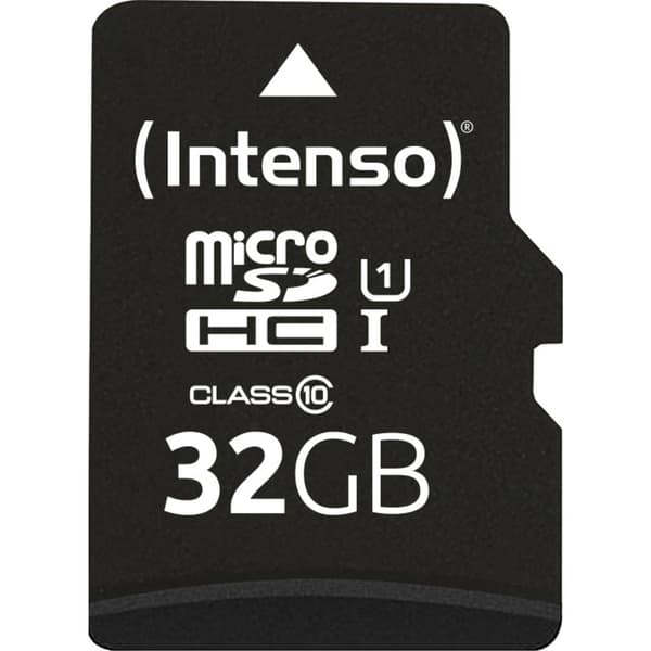 Intenso 32GB microSDHC Performance microSD-Kort 32 GB Class 10 UHS-I Vattentät