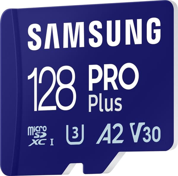 Samsung PRO Plus - Micro SD-kort - inklusive adapter - 128 GB