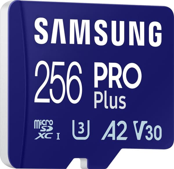 Samsung PRO Plus - Micro SD-kort - inklusive adapter - 256 GB