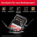Miniatyrbillede 5 af 6: WESTERN DIGITAL EXTREME PLUS 128GB SDHC HUKOMMELSESKORT 190MB/S 90MB/S UHS-I KLASSE (SDSDXWA-128G-GNCIN)