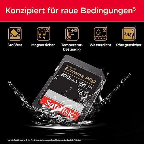 WESTERN DIGITAL EXTREME PLUS 128GB SDHC HUKOMMELSESKORT 190MB/S 90MB/S UHS-I KLASSE (SDSDXWA-128G-GNCIN)