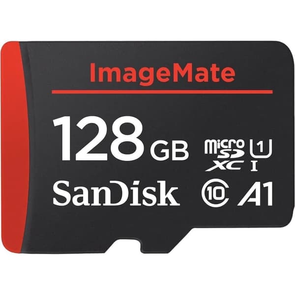 Sandisk ImageMate Ultra micro 32GB / 64GB / 128GB SDXC SDHC-kort A1 U1 Klasse 10 Hukommelseskort Certificeret FORNYET 128GB